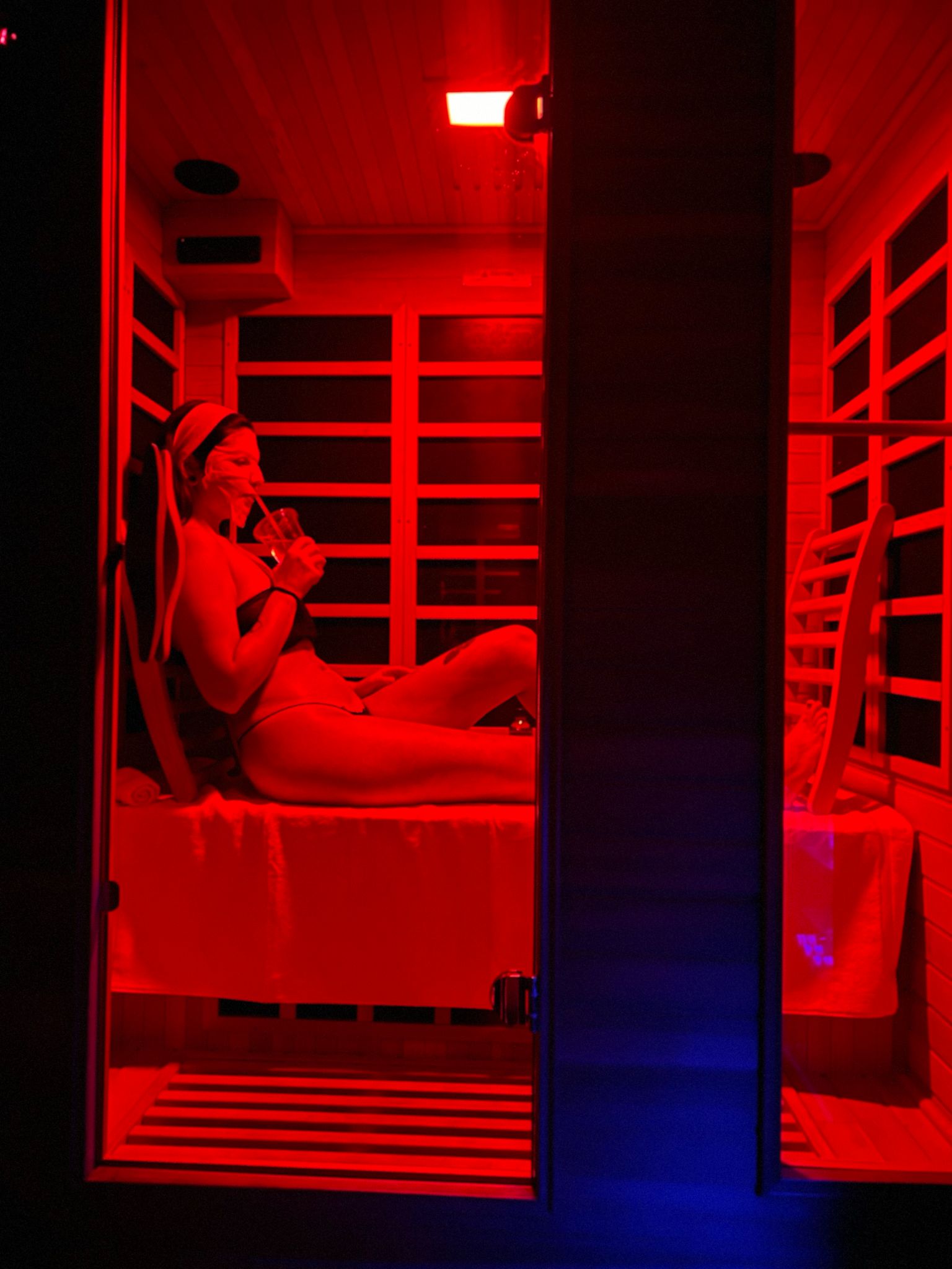 Sauna session